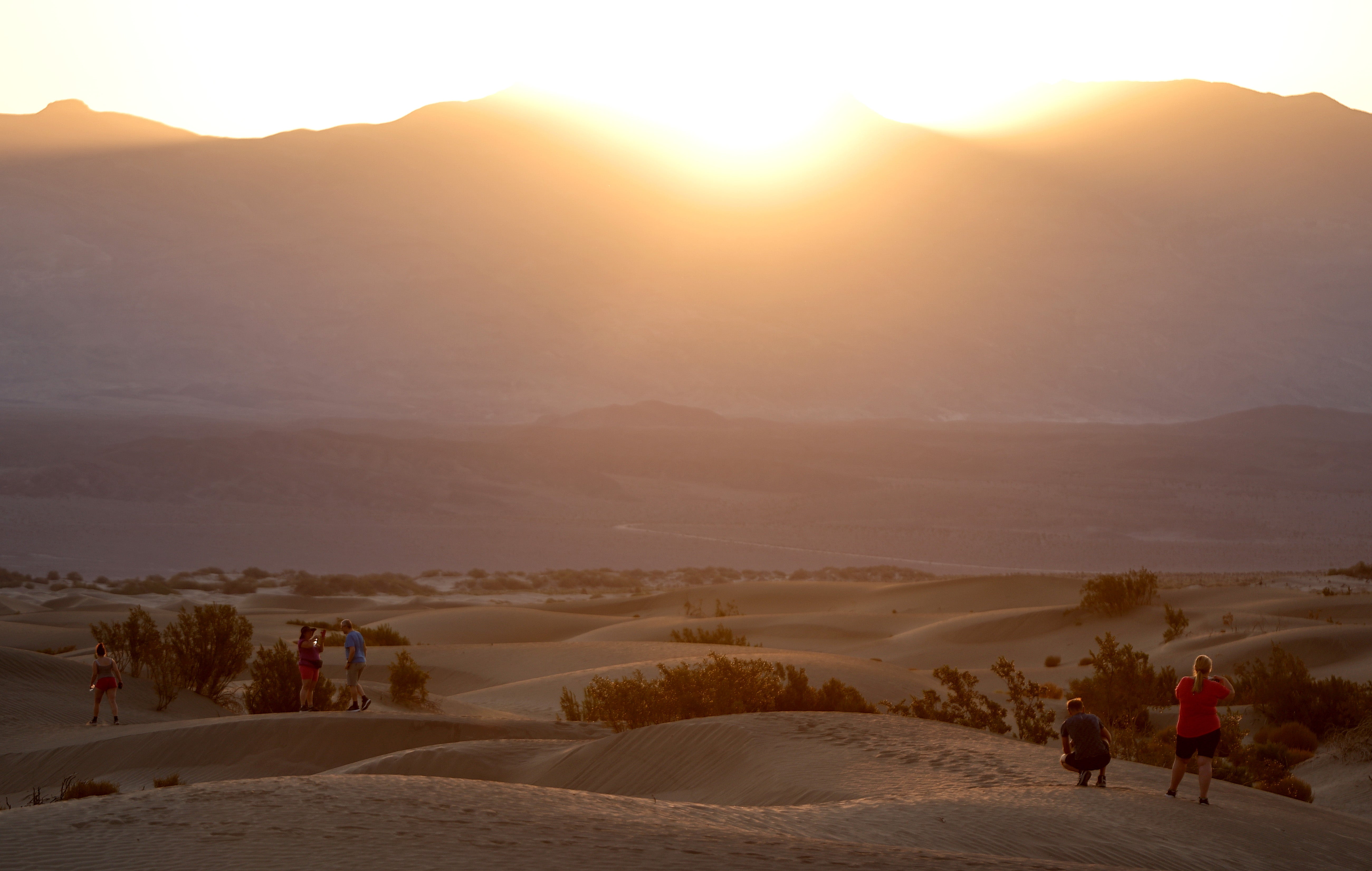 The race runs through the Mojave Desert, often in extreme conditions